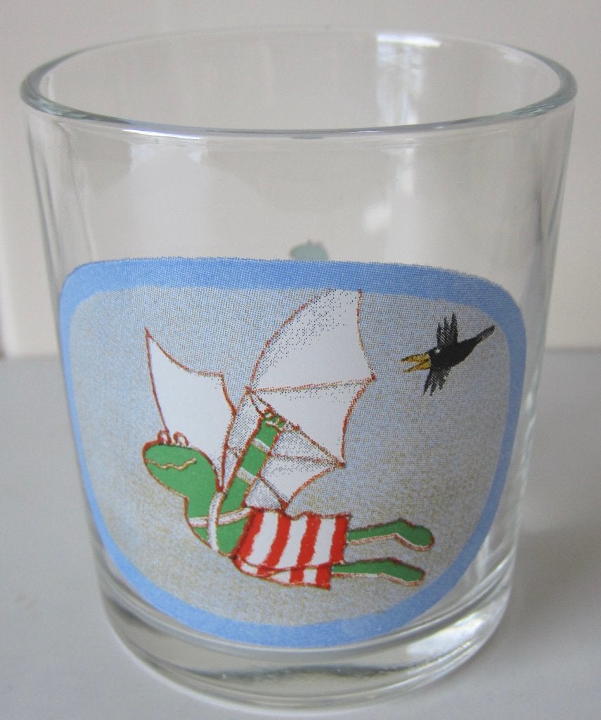 limonade glas van Kikker en zijn vriendjes - Max Velthuijs, Ophalen of Verzenden, Zo goed als nieuw, Frisdrankglas