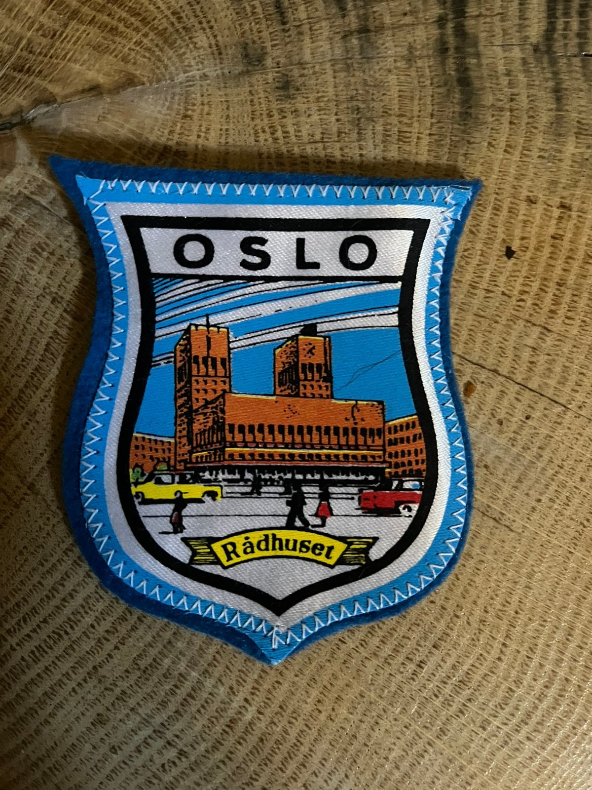 vilten patch van Oslo, Ophalen of Verzenden