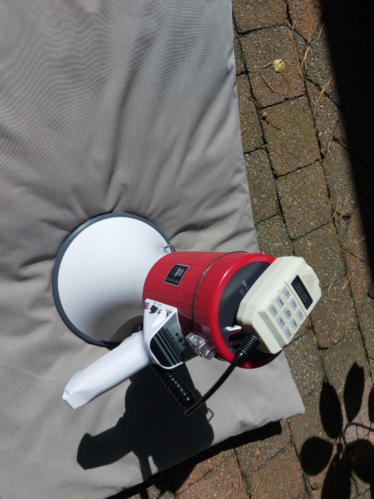 Zeldzame Megafoon 80W - Krachtig en Uniek, Ophalen of Verzenden, Zo goed als nieuw