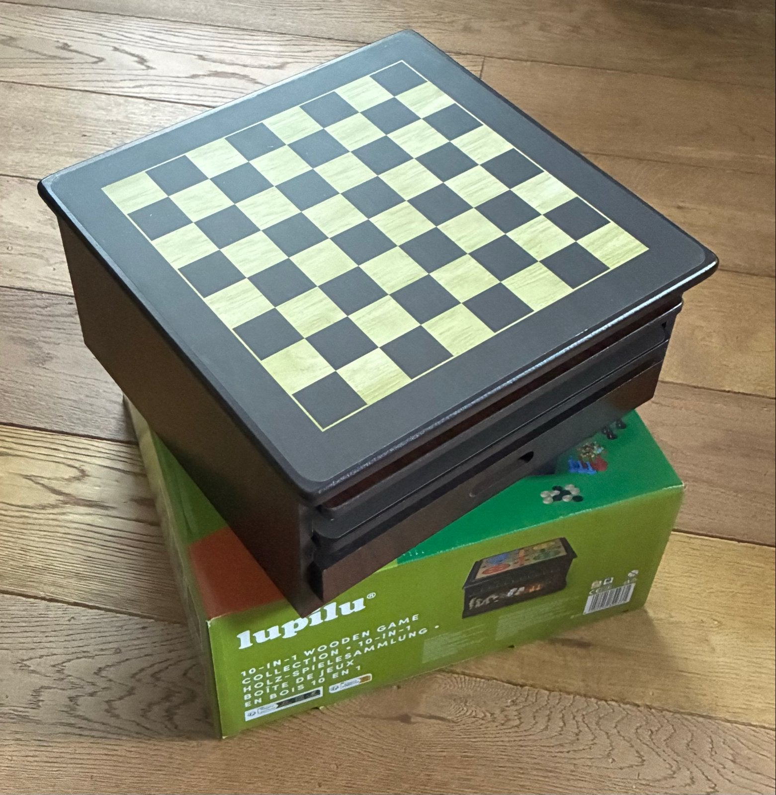 Lupilu 10-in-1 Houten Spellendoos - Nieuw, Ophalen, Nieuw