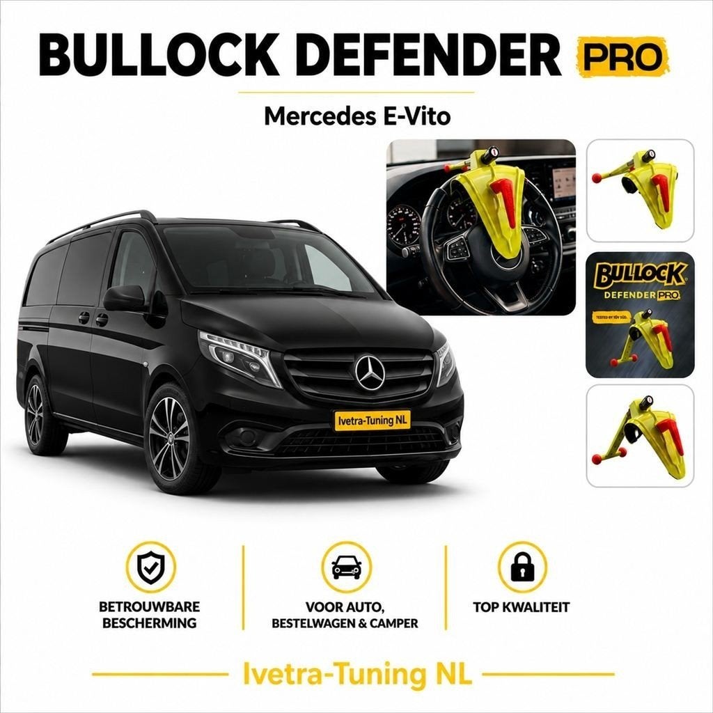 Stuurslot Mercedes eVito | Beveiliging Mercedes eVito, Ophalen of Verzenden, Info@ivetra-tuning.nl | www.ivetra-tuning.nl, Ivetra-Tuning NL