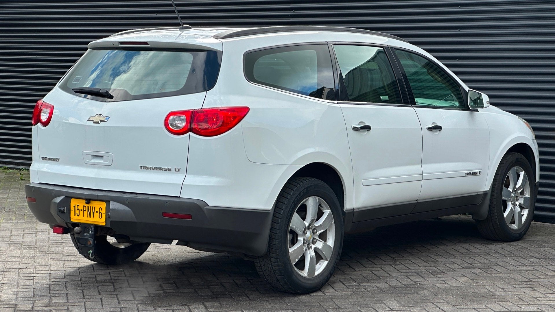 Chevrolet TRAVERSE 8-persoons | Zeer luxe | Trekhaak |, Auto's, Automaat, Gebruikt, Overige carrosserieën, Wit