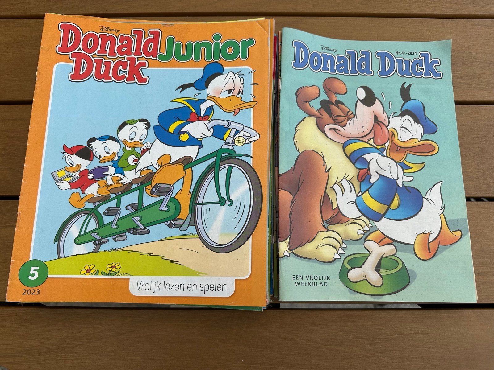 Donald Duck en Donald Duck Junior magazine, Ophalen, Gelezen, Overige typen