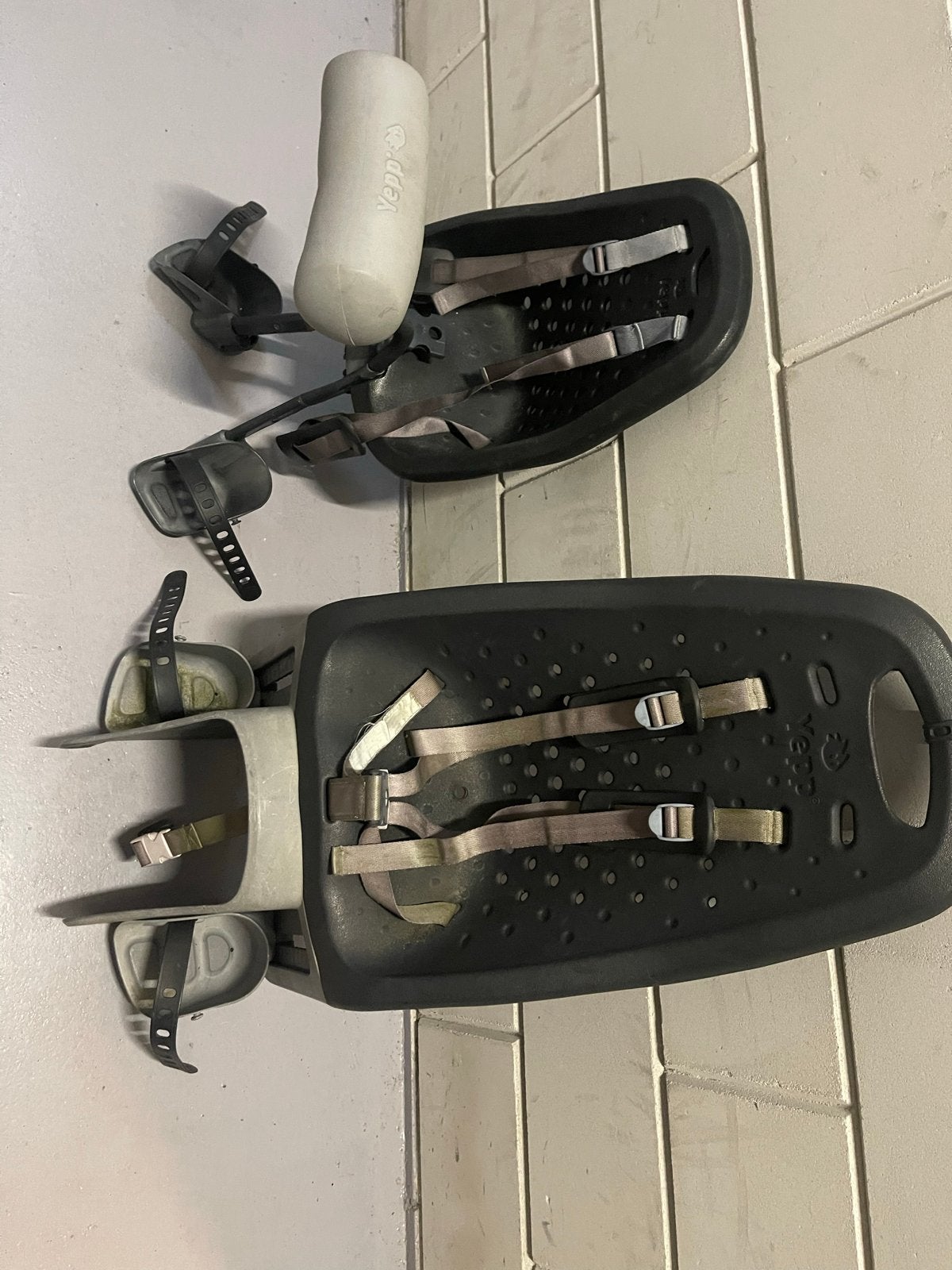 Thule Yepp Fiets stoeltje voor en achter, Ophalen, Achterzitje, 9 t/m 18 kg, Gebruikt