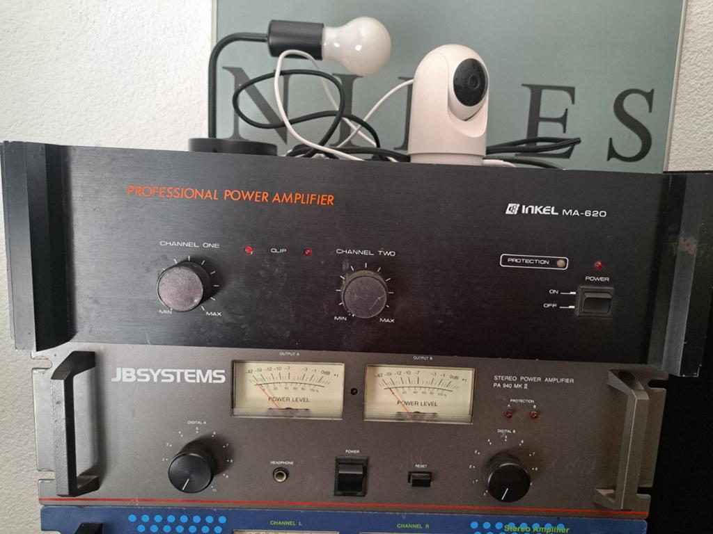 Inkel MA-620 Professional Power Amplifier, Overige merken, Gebruikt, Ophalen of Verzenden, 120 watt of meer