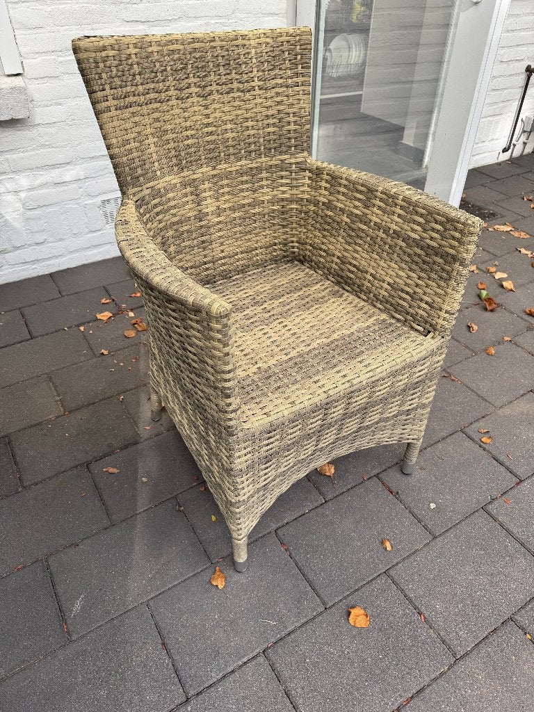 Garden chairs 4 pieces, Ophalen, Zo goed als nieuw, Plastic