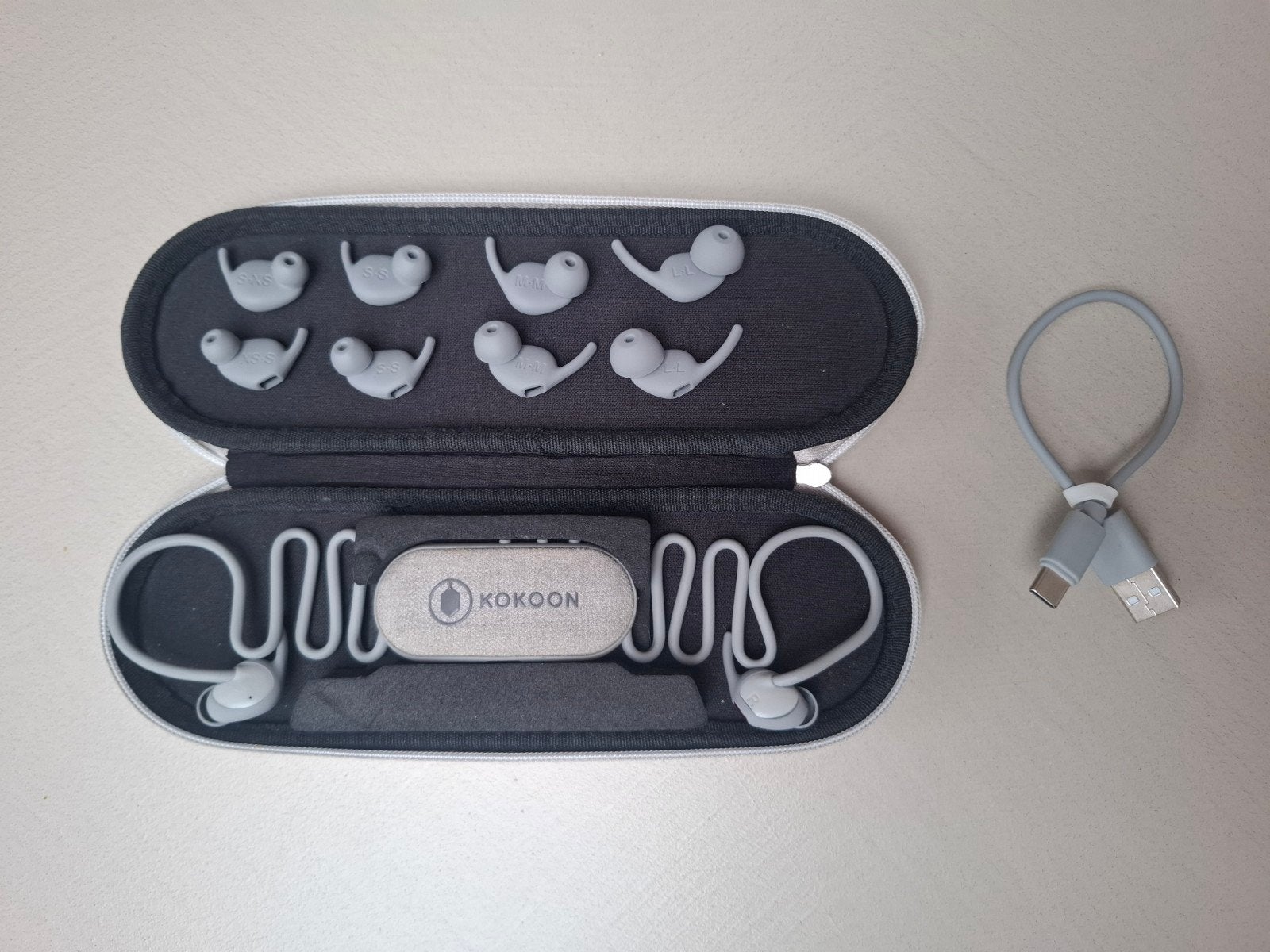 Philips Kokoon - Sleeping headphones -Slaap Bluetooth in-ear, Draadloos, Ophalen of Verzenden, Zo goed als nieuw, Grijs