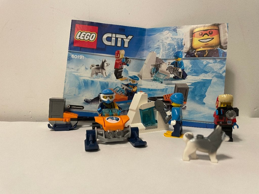 60191 Lego City Arctic Poolonderzoeksteam, Ophalen, City, Lego, Zo goed als nieuw
