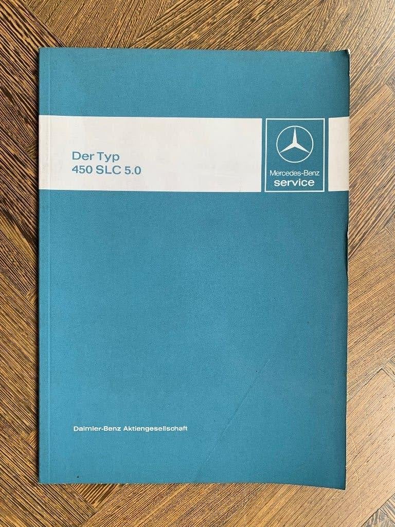 Werkplaatshandboek Mercedes-Benz 450 SLC 5.0 R107 C107 1978, Zo goed als nieuw, Mercedes-Benz, Mercedes, Ophalen of Verzenden