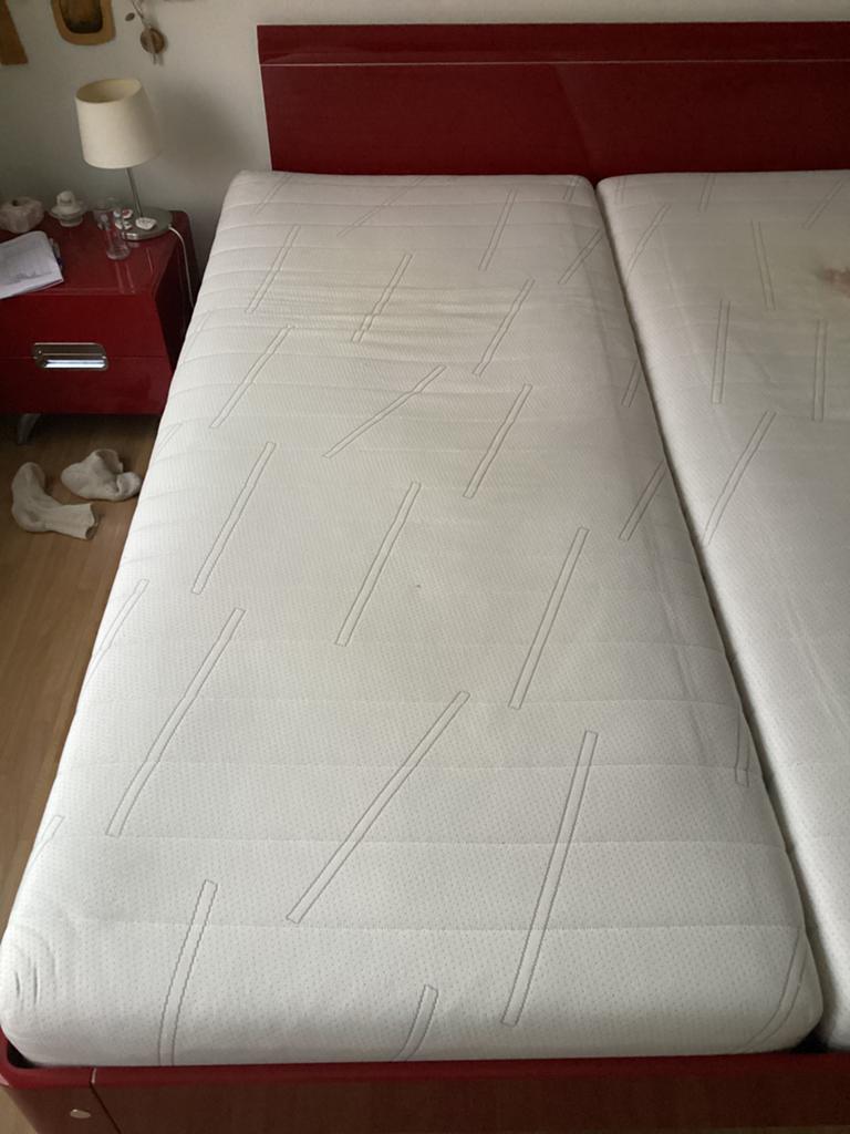 Gratis 1x Auping matras Inizio Firm 90x 210 cm, Huis en Inrichting, Slaapkamer | Matrassen en Bedbodems, Ophalen, Gebruikt, 90 cm