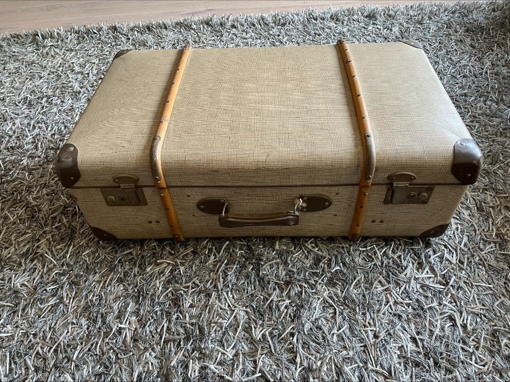 antieke brocante koffer, Ophalen