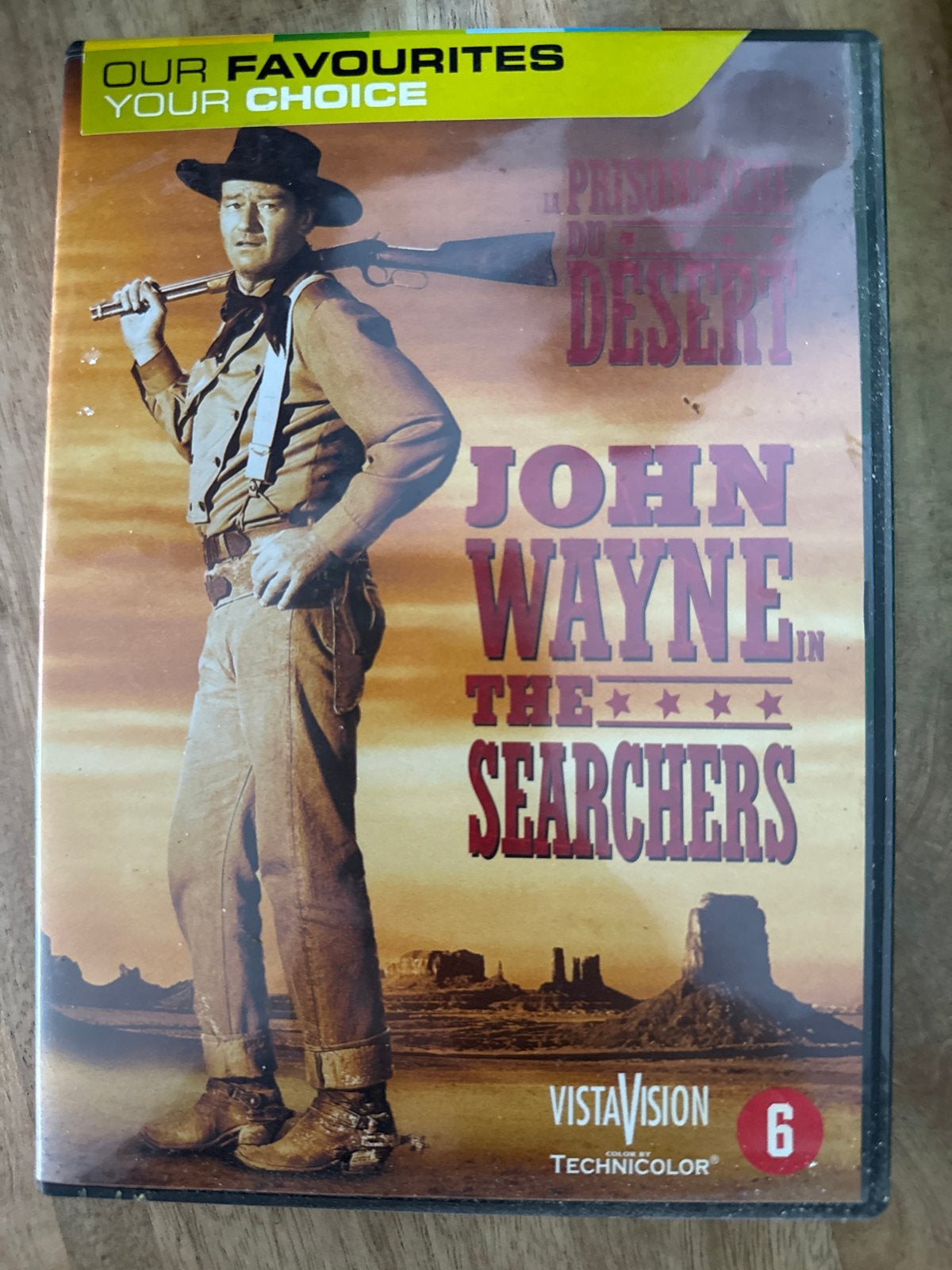 The Searchers - John Wayne Western DVD, Nederlands, Ophalen of Verzenden, Vanaf 6 jaar, Gebruikt