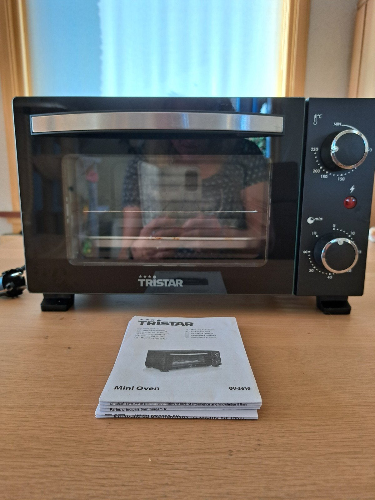 Tristar Mini Oven OV-3610 - Compact en Gebruiksvriendelijk, Ophalen, Minder dan 45 cm, Minder dan 45 cm, Zo goed als nieuw