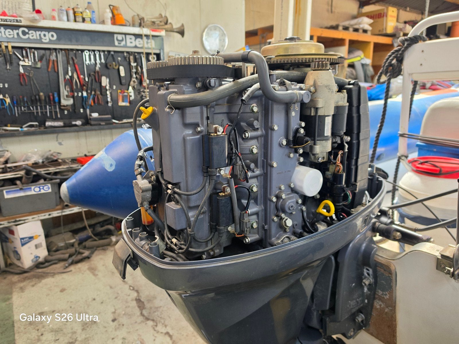 Gebruikte Yamaha buitenboordmotor, 4-takt, 115 pk, Watersport en Boten, Buiten- en Binnenboordmotoren, Ophalen, Gebruikt, Benzine