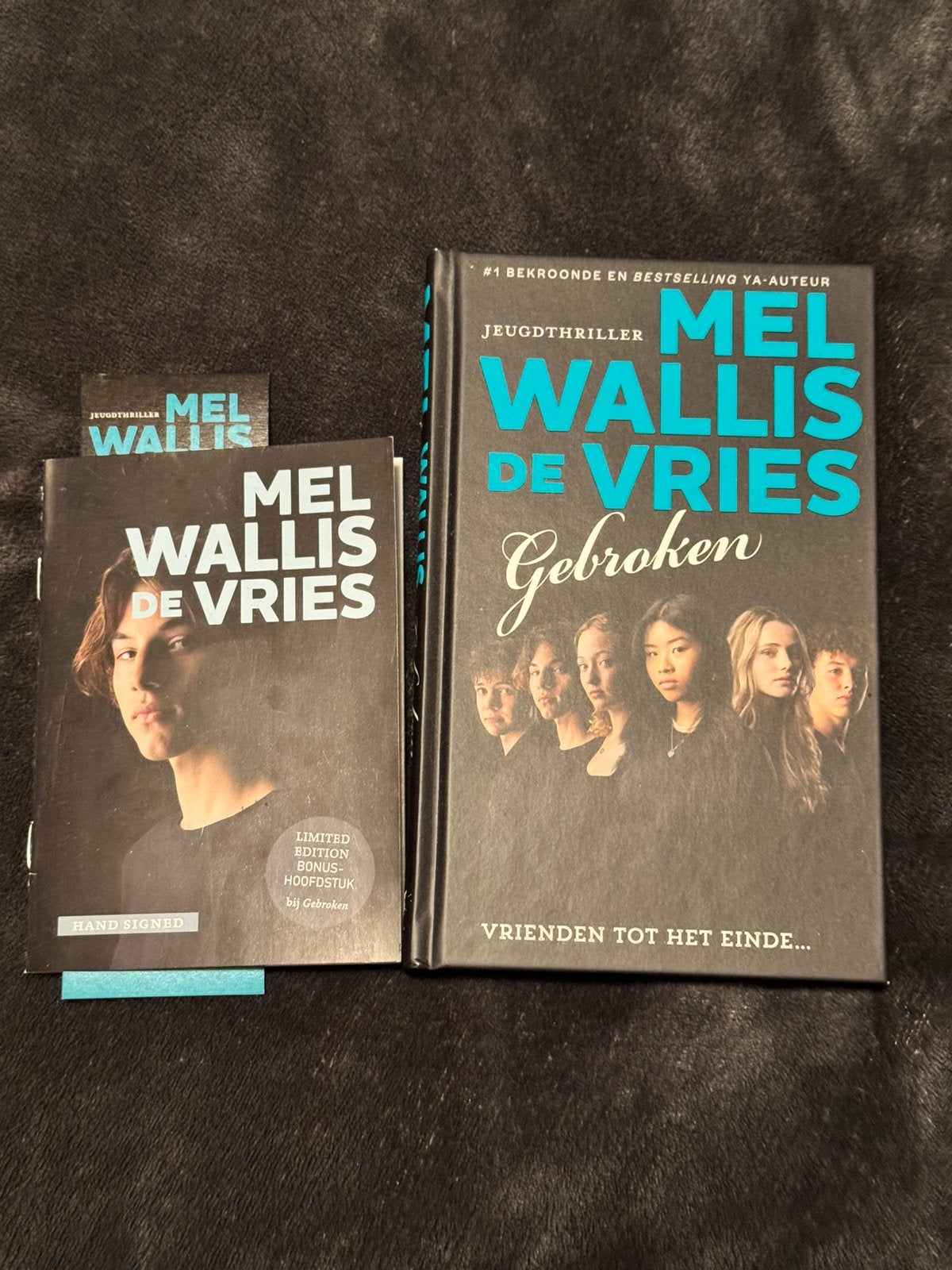 Gebroken met limited edition hoofdstuk en boekenlegger, Ophalen of Verzenden, Nieuw, Fictie