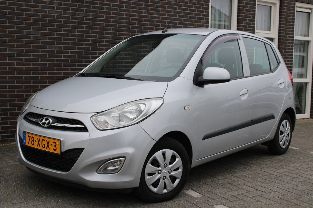 Hyundai i10 1.2 Plus-airco-cruise-hoogzit-lage km stand, Auto's, Voorwielaandrijving, Euro 5, Gebruikt, 31 €/maand