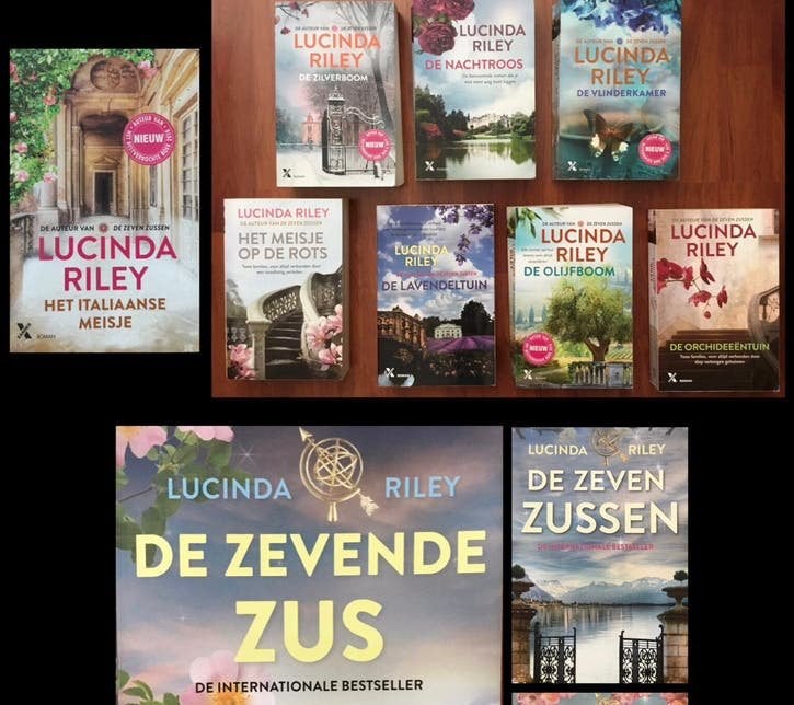 Lucinda Riley boeken: De Zeven Zussen serie en meer.10 stuks, Boeken, Literatuur, Ophalen of Verzenden, Zo goed als nieuw, Nederland
