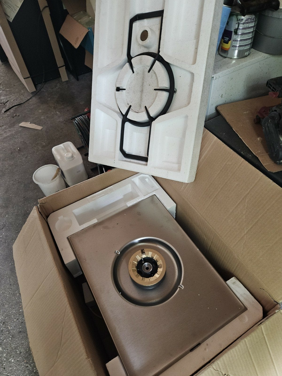 Gaswokbrander nieuw in de verpakking! Merk Gaggenau, Nieuw, Minder dan 100 cm, 25 tot 50 cm, 50 tot 100 cm