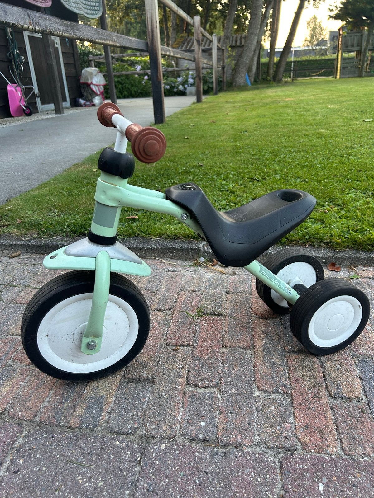 Puky Pukymoto loopfiets - Retro Groen, Ophalen, Gebruikt, Minder dan 16 inch