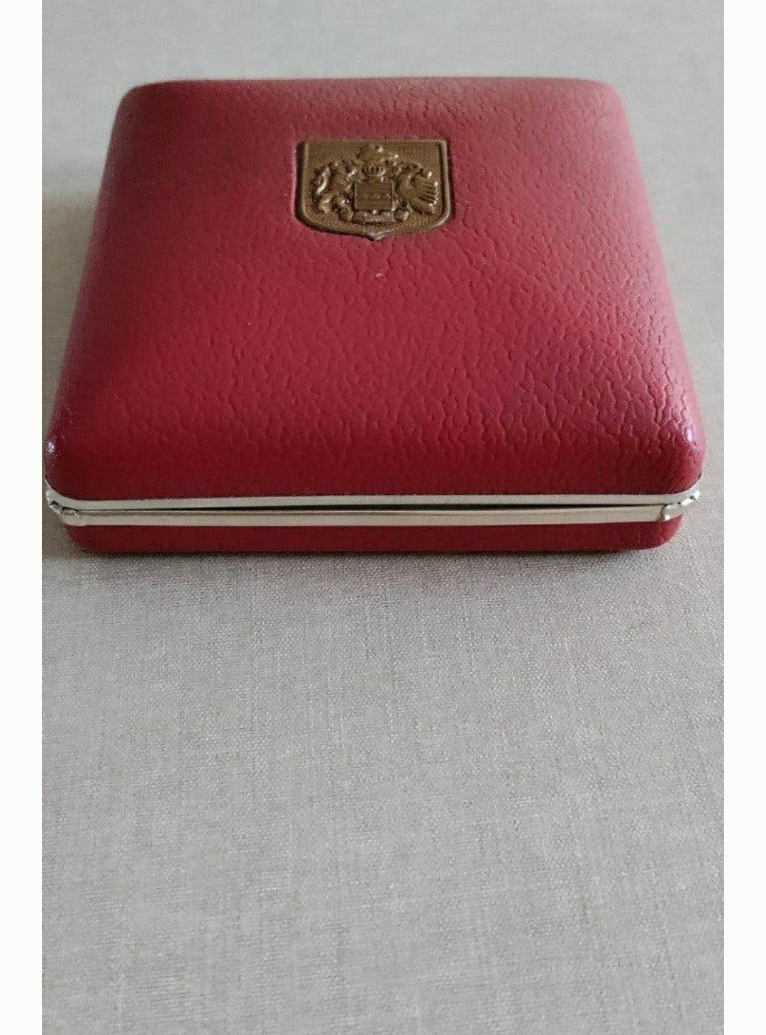Majorica juwelendoosje,Parelsieraden,Vintage,Rood,Parels, Sieraden, Tassen en Uiterlijk, Ophalen of Verzenden, Zo goed als nieuw