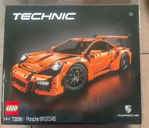 Gezocht: Lege doos LEGO Technic set 42056 Porsche 911 GT3 RS, Overige merken, Auto, Groter dan 1:32, Ophalen of Verzenden