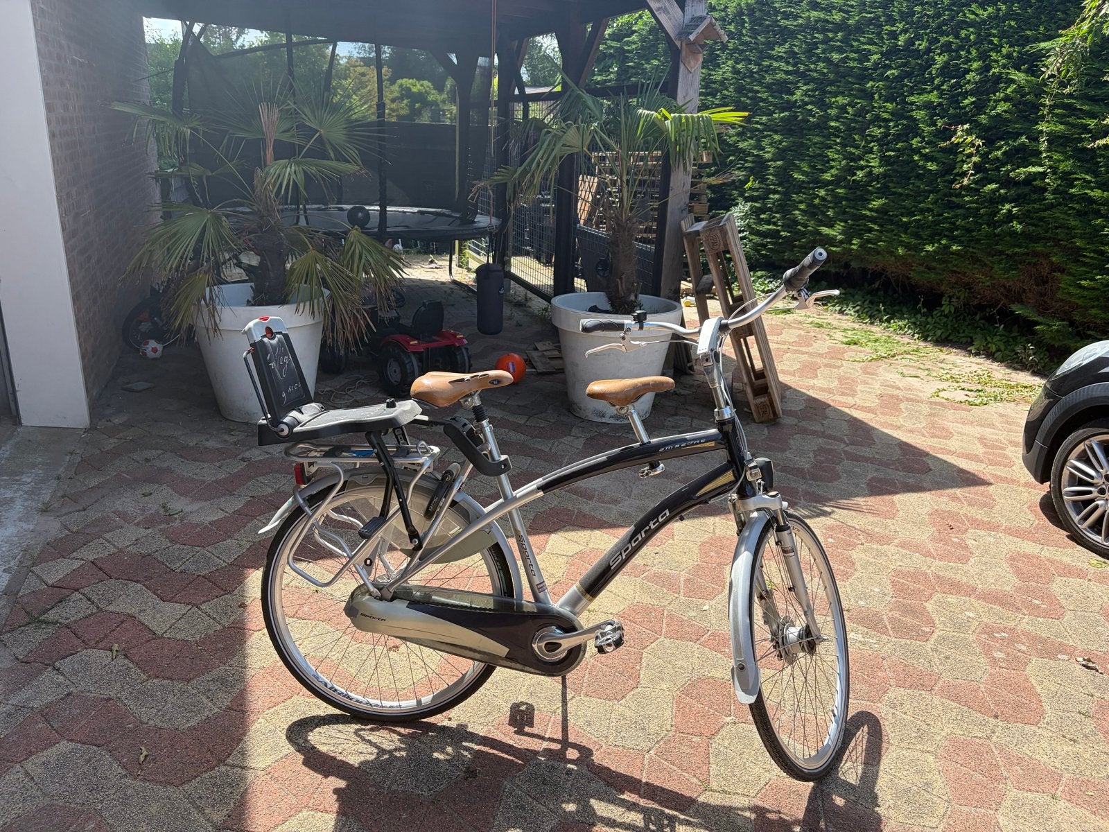 Sparta Papazone fiets deaal voor gezinnen / tweeling, Ophalen, Sparta, Gebruikt, Versnellingen