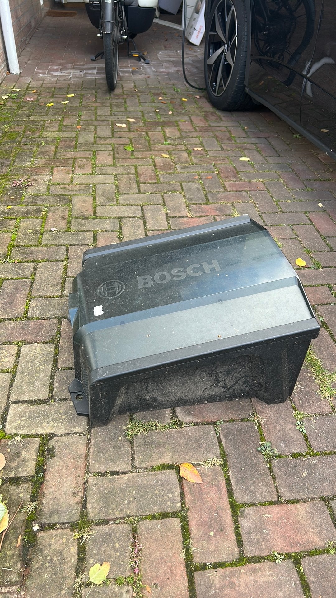 Bosch Indego garage voor robotmaaier, Tuin en Terras, Ophalen of Verzenden, Zo goed als nieuw, Minder dan 20 cm