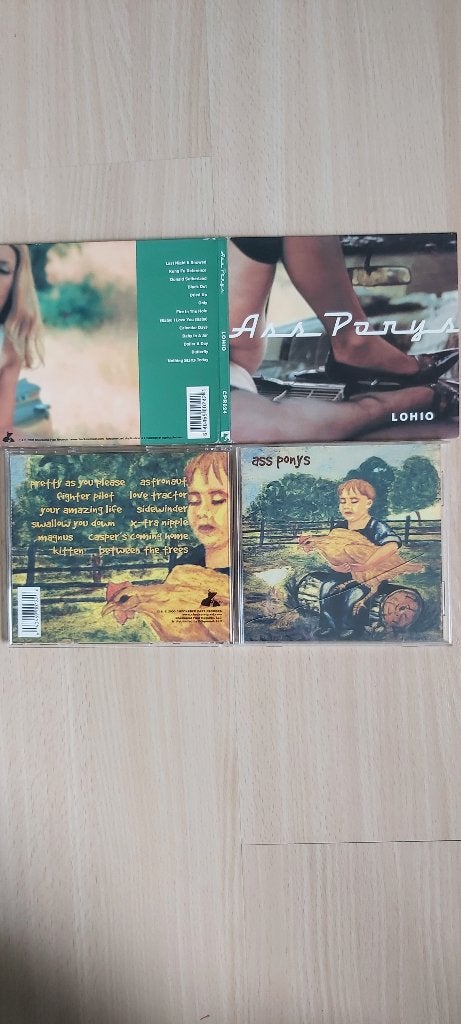 Ass Ponys 2 Cd's 1 koop 12,50 (ook los), Pop, Ophalen of Verzenden, Zo goed als nieuw, Album