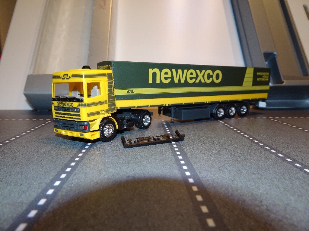 174 herpa daf 95 space cab newexco winschoten 1:87 truck, Hobby en Vrije tijd, Ophalen of Verzenden, Nieuw, Bus of Vrachtwagen