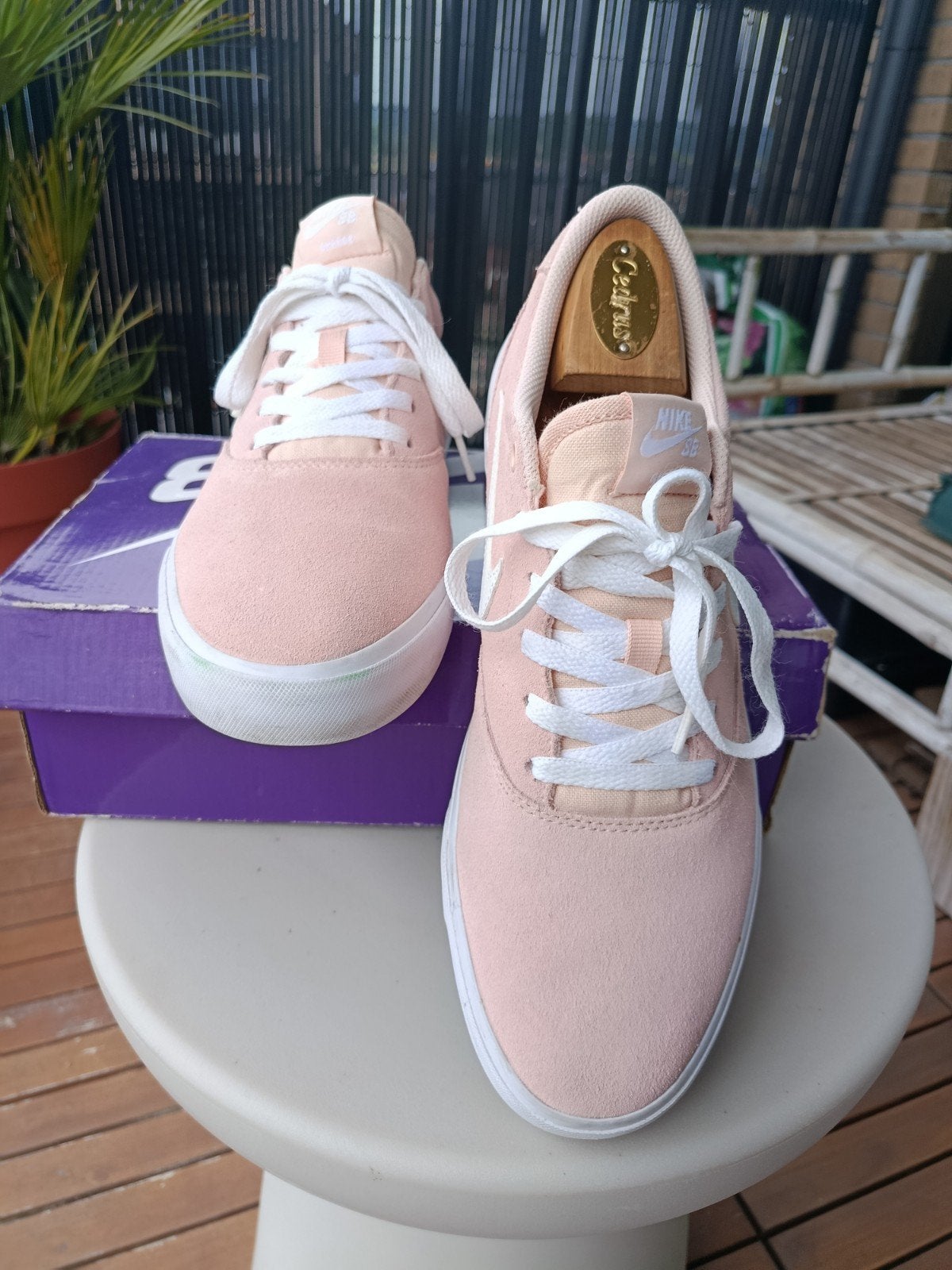 Nike SB Chron 2 Pink White sz 45, Overige kleuren, Nike, Ophalen of Verzenden, Sneakers of Gympen