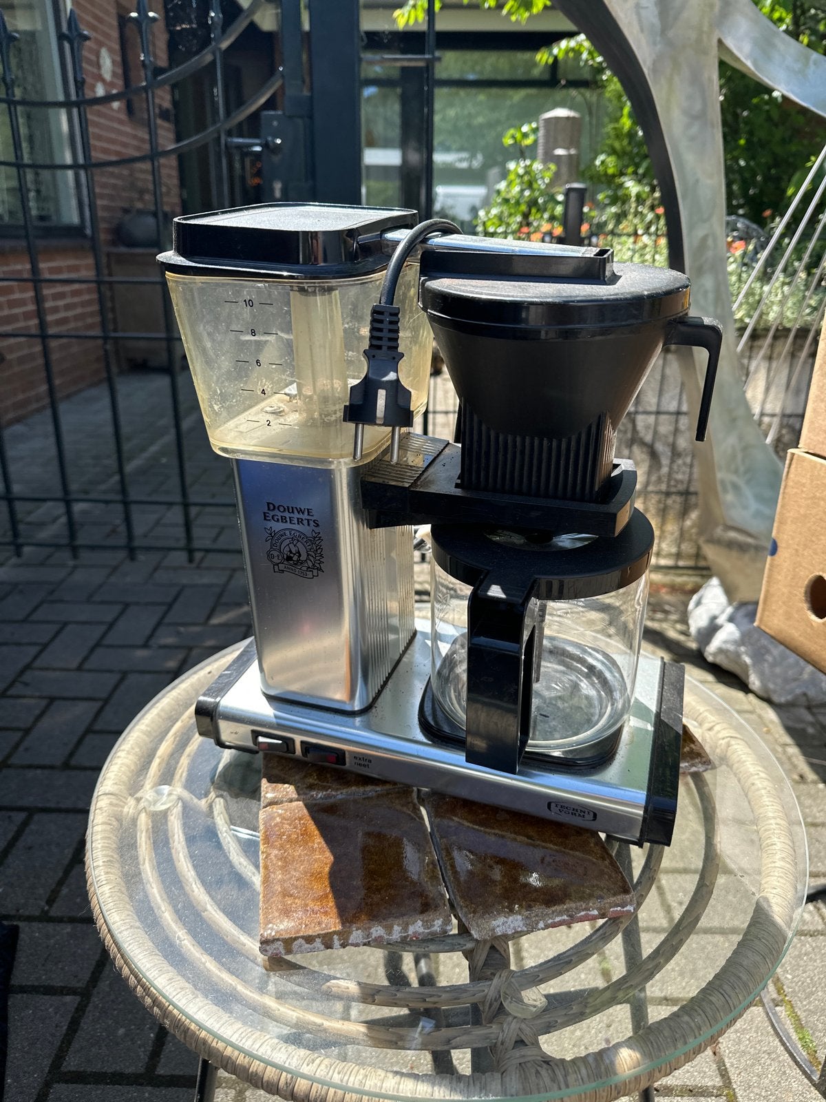 Douwe Egberts Koffiezetapparaat 10 Kops, Witgoed en Apparatuur, Koffiezetapparaten, Ophalen, Gebruikt, 10 kopjes of meer, Koffiemachine
