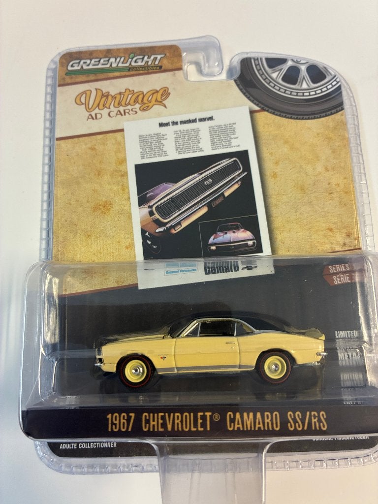 89298: Chevrolet Camaro SS/RS - 1967 - Greenlight 1:64, Auto, Nieuw, Ophalen of Verzenden, Bachsatztstr. 54 D 72131 Ofterdingen, Germany