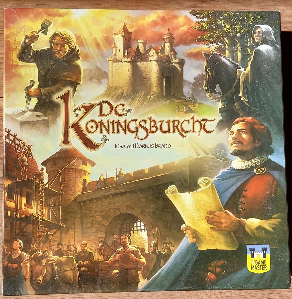 De Koningsburcht - Prachtig strategisch bordspel, Drie of vier spelers, Ophalen of Verzenden, Zo goed als nieuw, The Game Master