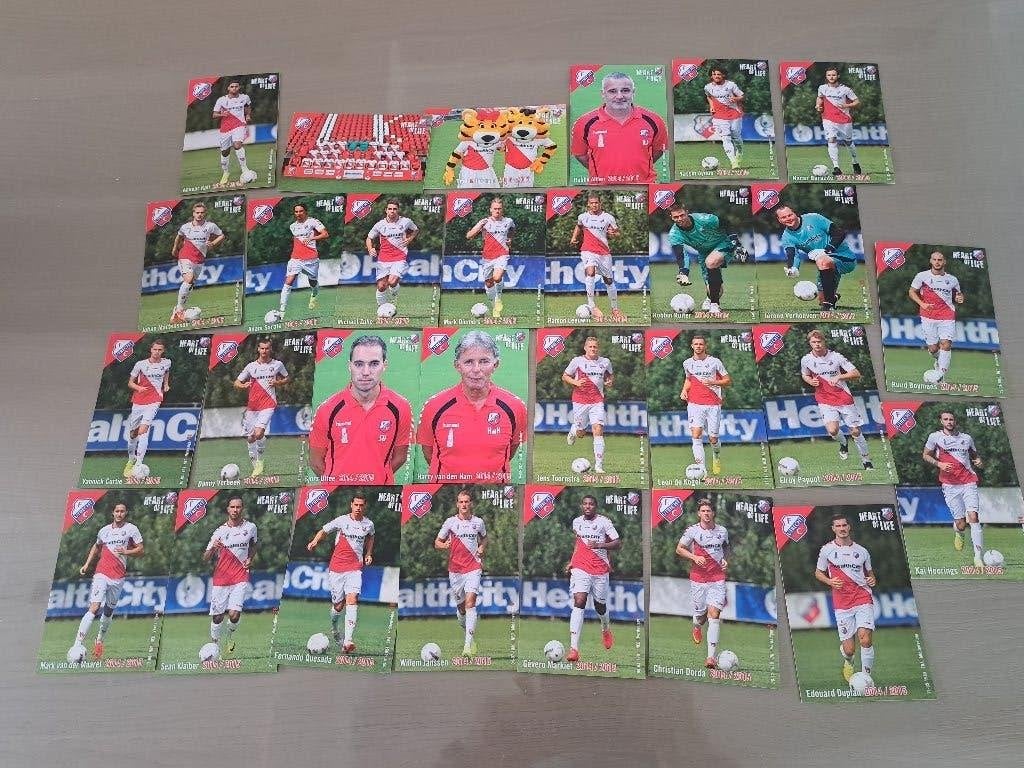 29 spelerskaarten FC Utrecht  14-15, Ophalen of Verzenden, Zo goed als nieuw, Feyenoord, Spelerskaart