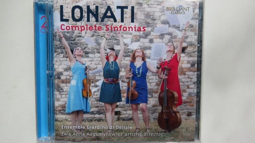 2cd: Carlo Ambrogio Lonati, Complete Sinfonias, Ensemble, Cd's en Dvd's, Cd's | Klassiek, Zo goed als nieuw, Kamermuziek, Classicisme
