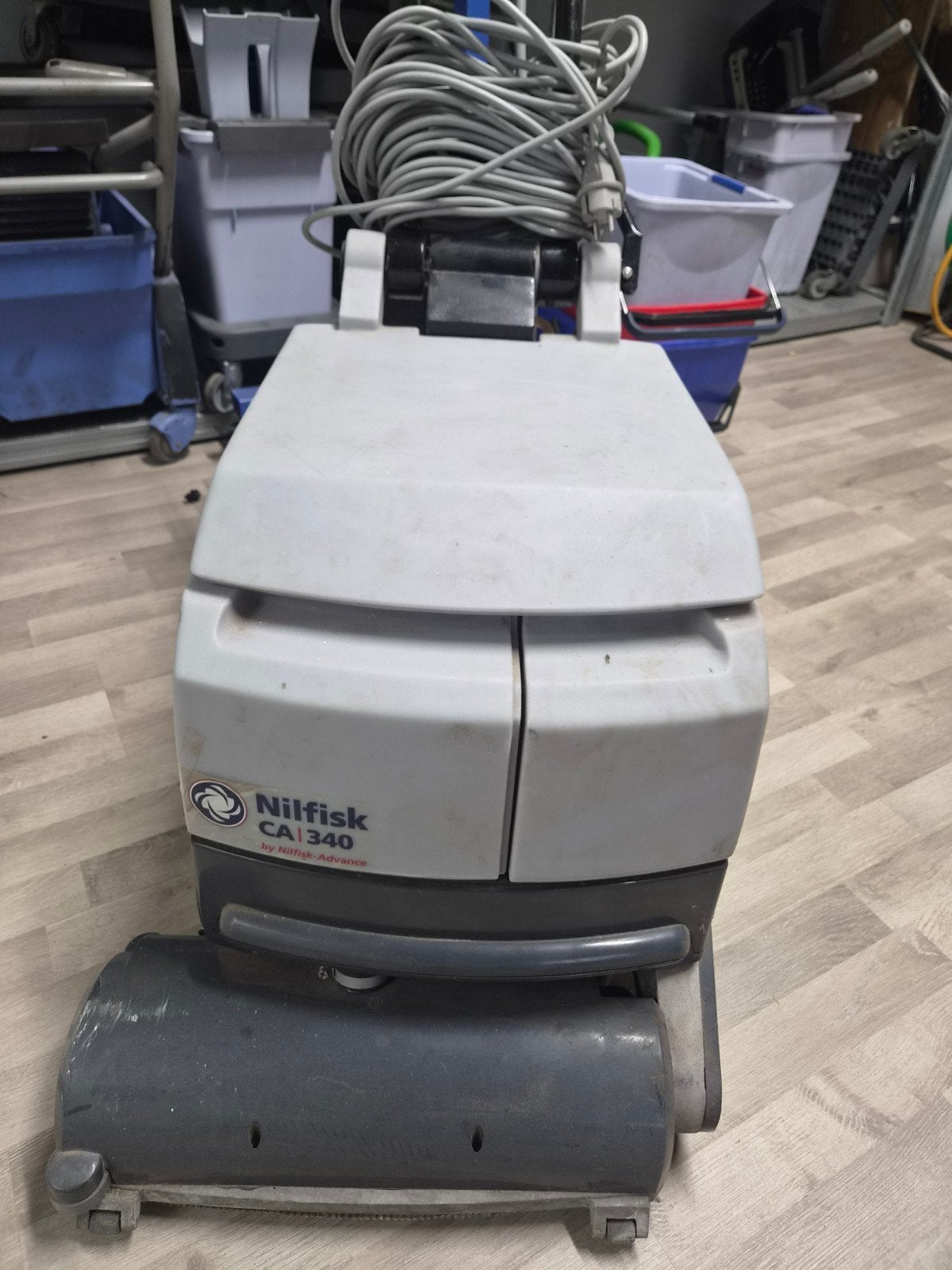 Nilfisk CA 340 Schrob-/Zuigmachine - Gebruikt, Doe-het-zelf en Verbouw, Ophalen, Gebruikt, Schrobmachine
