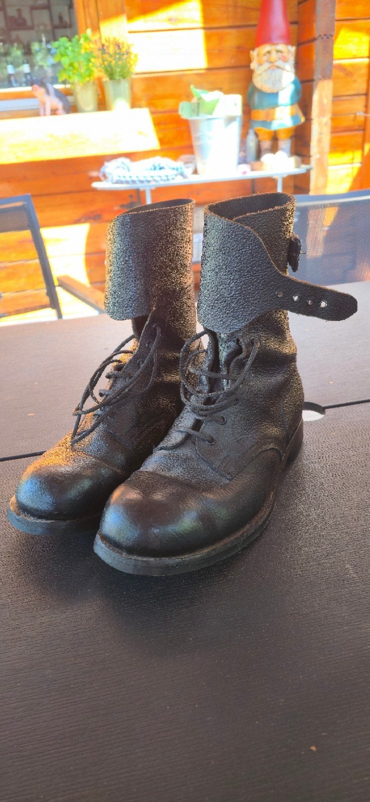 BB schoenen omgebouwd naar Invasion Boots, Verzamelen, Ophalen of Verzenden, Landmacht, Overige gebieden, Kleding of Schoenen