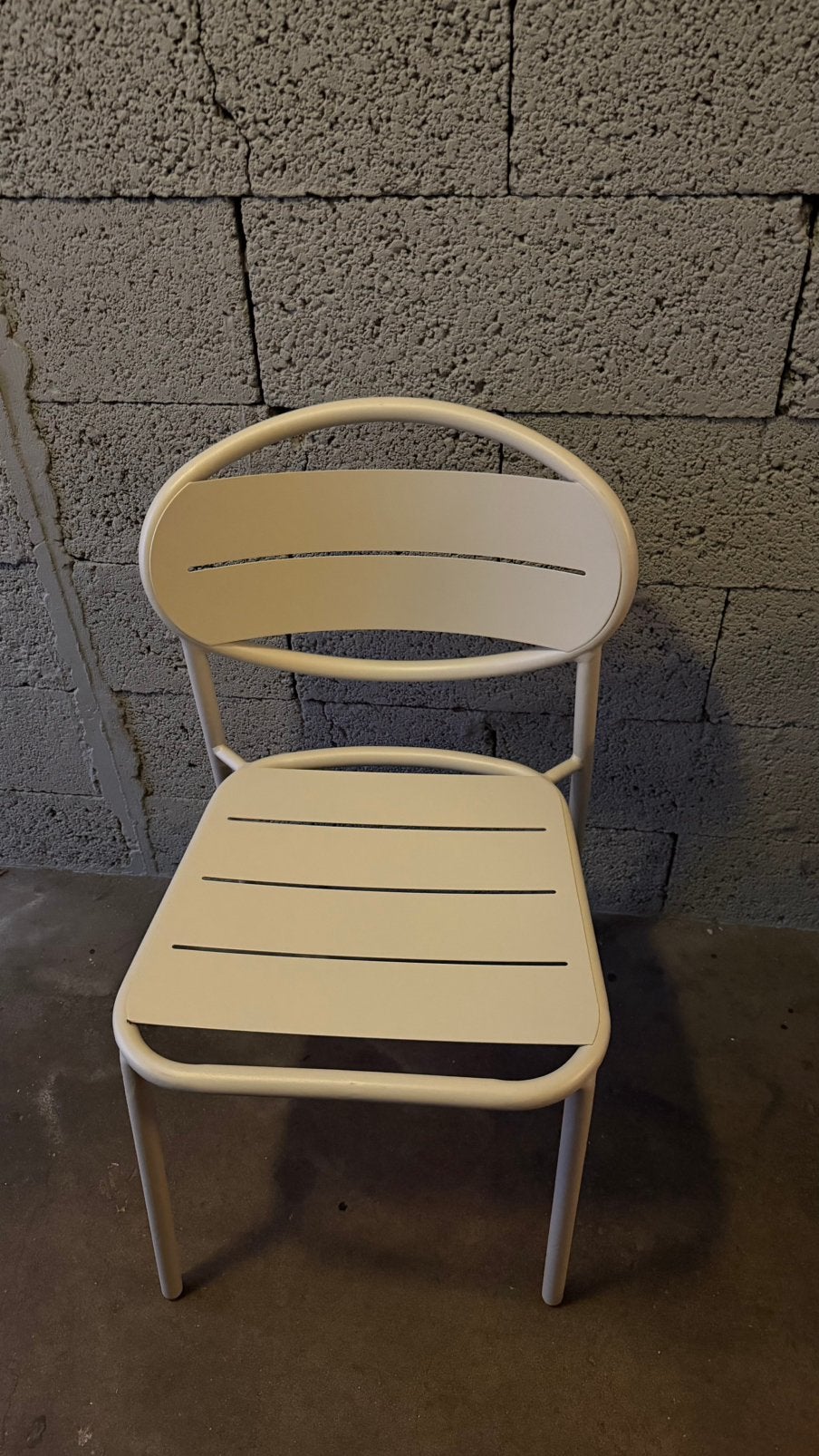 Karwei Tuinstoel Sophie beige staal - Nieuw, Ophalen, Overige kleuren, Nieuw, Metaal