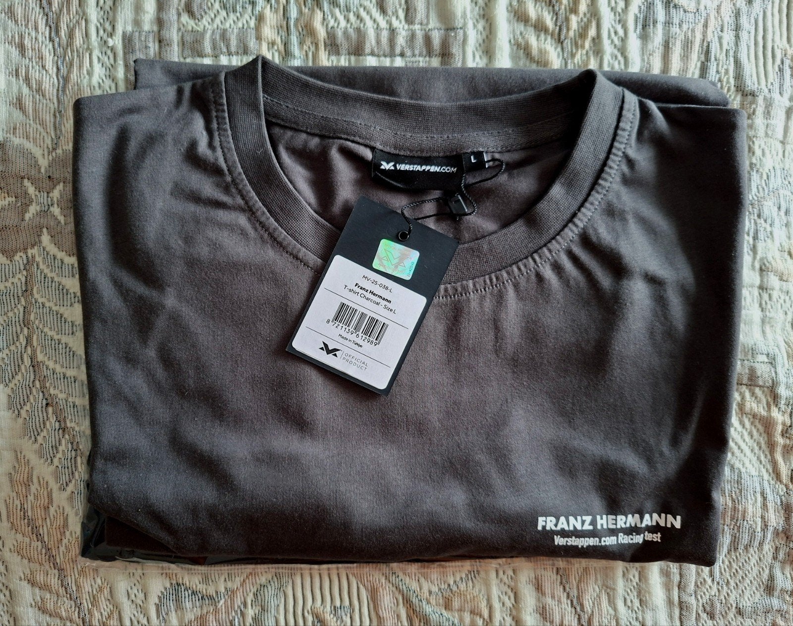 Max Verstappen T-shirt Franz Hermann limited edition, Ophalen, Nieuw, Maat 52/54 (L), Overige kleuren
