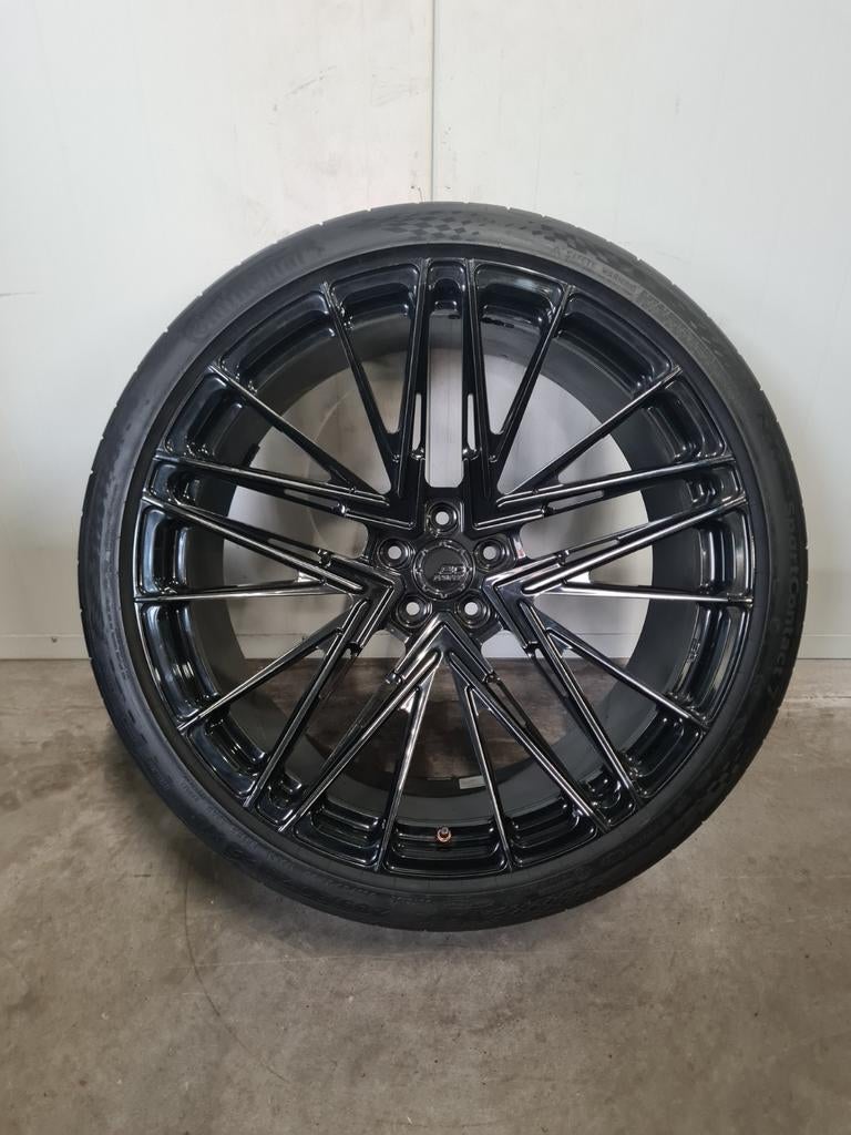 22' Audi RS6 RS7 C8 BC Forged EH185 Velgen met zomerbanden, 285 mm, Banden en Velgen, Overige maten, Ophalen of Verzenden