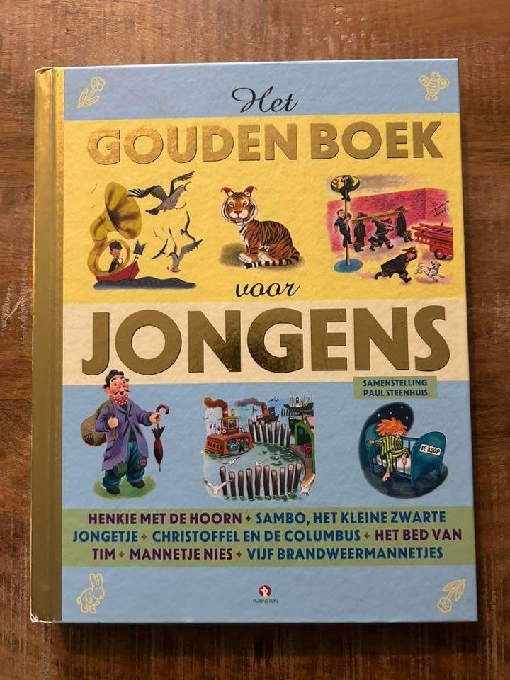 Het gouden boek voor jongens, Boeken, Ophalen of Verzenden, Zo goed als nieuw, Fictie algemeen, Voorleesboek