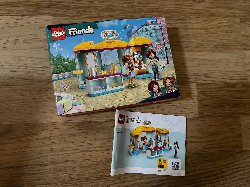 LEGO Friends Winkeltje met accessoires 42608, Lego, Friends, Ophalen of Verzenden, Zo goed als nieuw