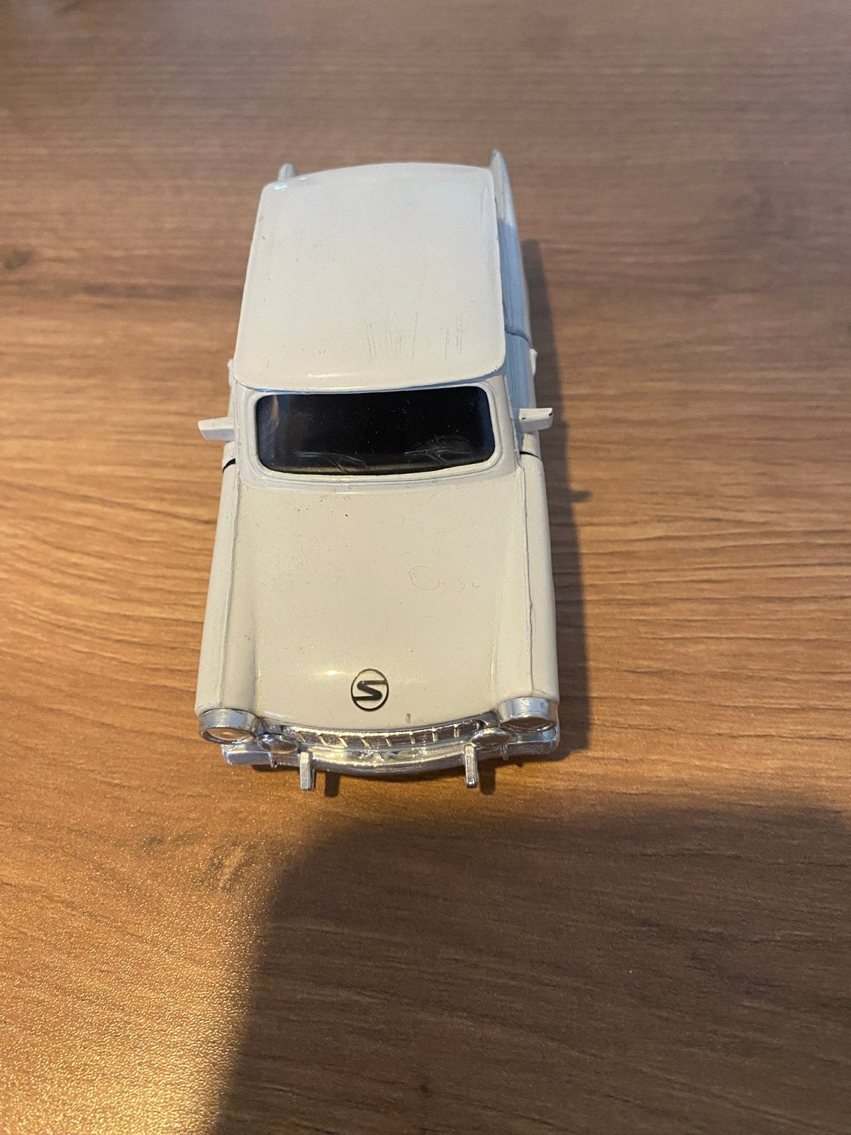 Speelgoedauto Trabant DDR-1989 - Wit, Ophalen of Verzenden, Gebruikt