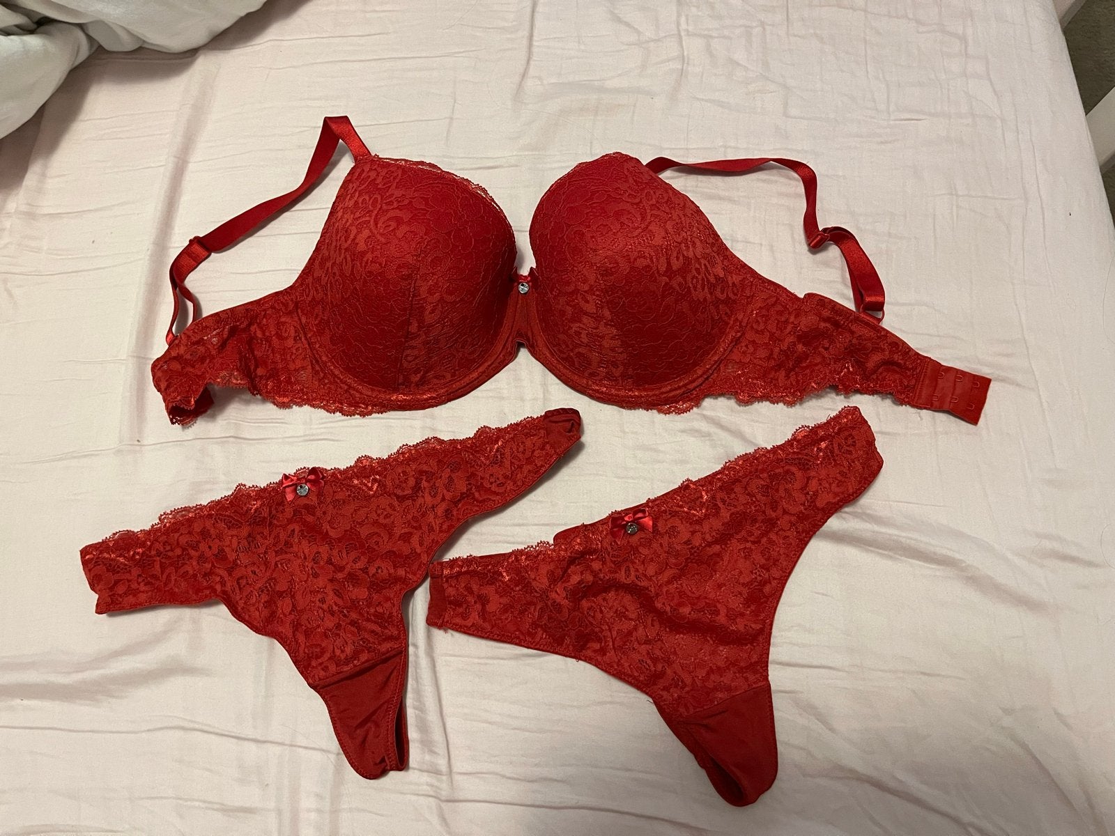 6 Setjes Lingerie: BH's en Strings in Diverse Kleuren, Ophalen of Verzenden, Meerkleurig, Setje