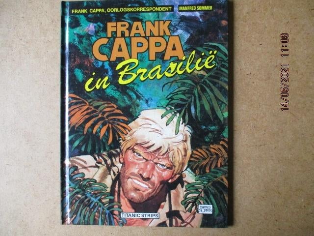 adv2176 frank cappa in brazilie hc, Boeken, Stripboeken, Eén stripboek, Ophalen, Gelezen