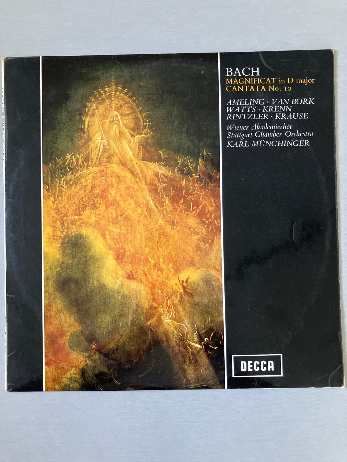 Bach: Magnificat & Cantata No. 10 -, Cd's en Dvd's, LP, Gebruikt, Ophalen of Verzenden, 12 inch