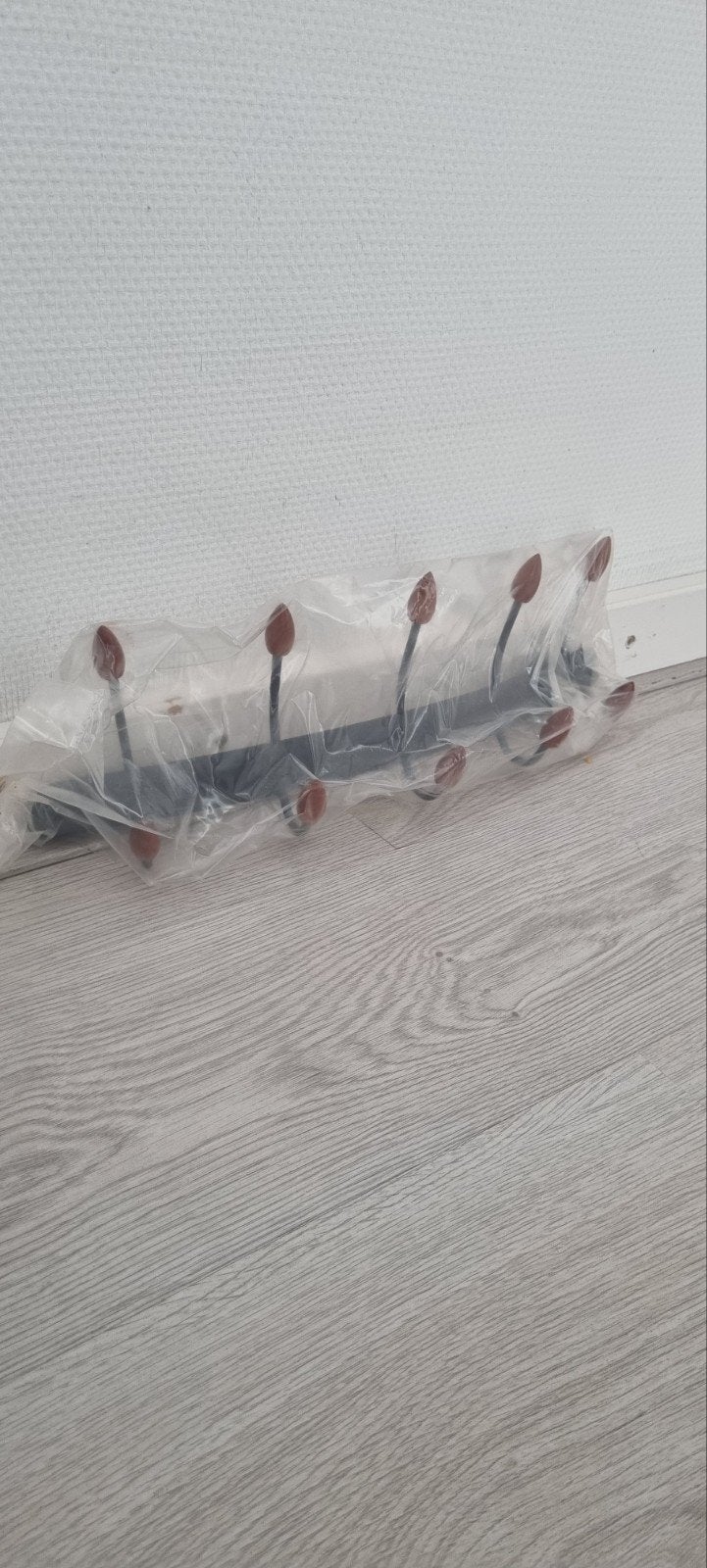 Nieuwe Impresso kapstok met 5x2 haken, Ophalen of Verzenden, Nieuw, Metaal, Wandkapstok