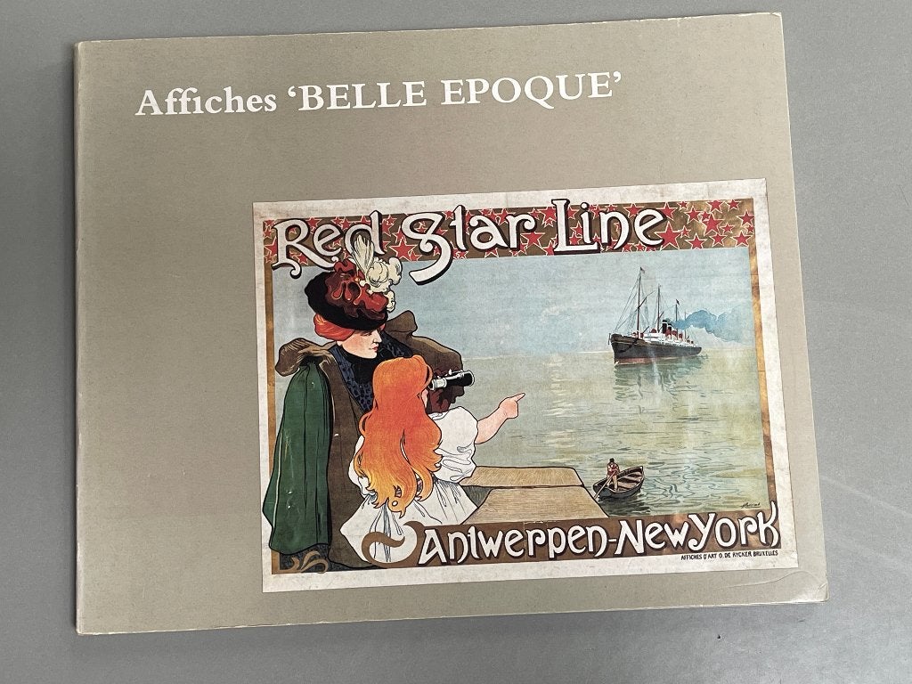 Affiches 'Belle Époque. Keuze uit de verzamelingen van..1979, Ophalen of Verzenden, Zo goed als nieuw, Grafische vormgeving