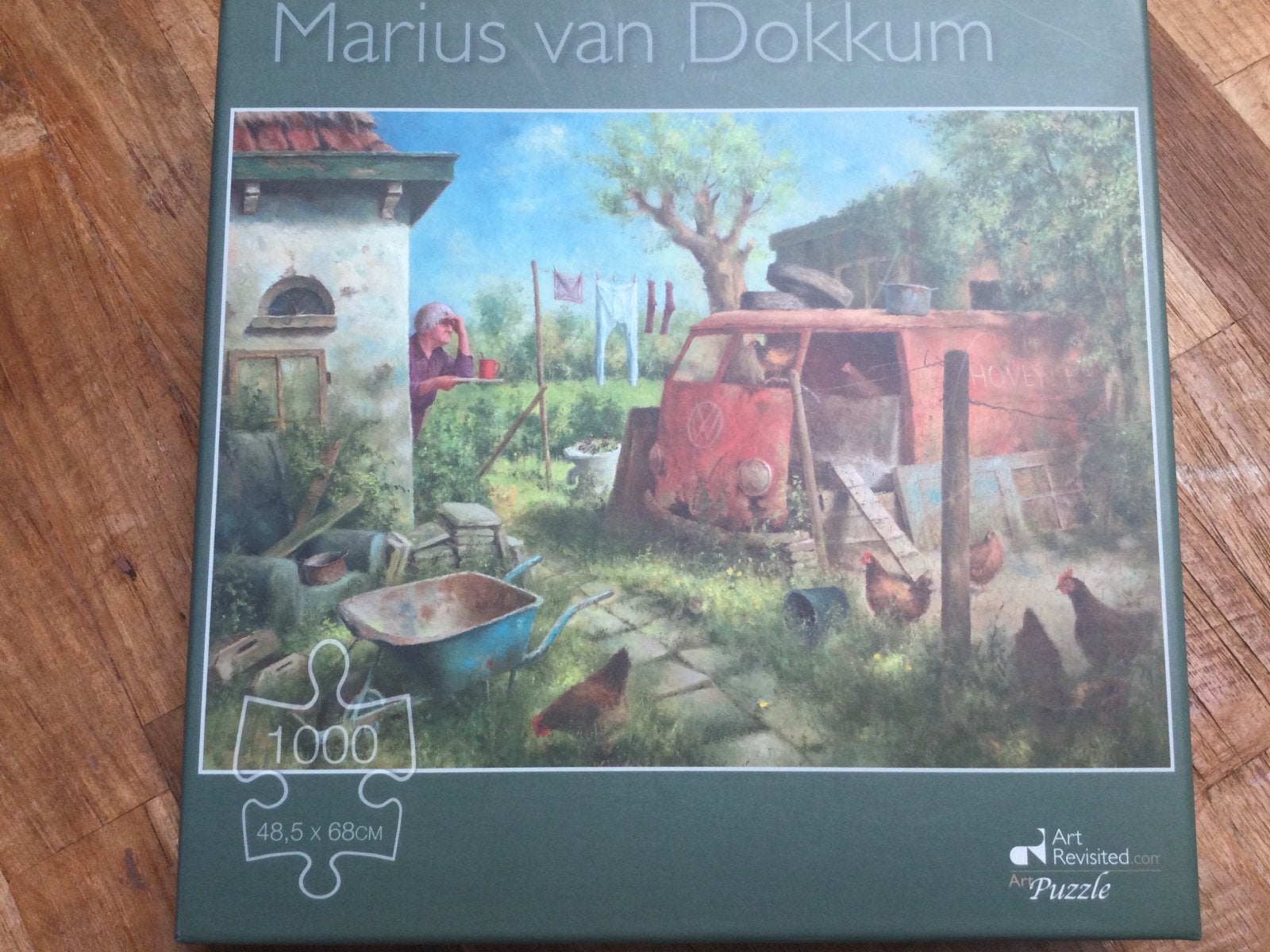 MARIUS VAN DOKKUM. Puzzel Kippenhok, Hobby en Vrije tijd, Ophalen, Zo goed als nieuw