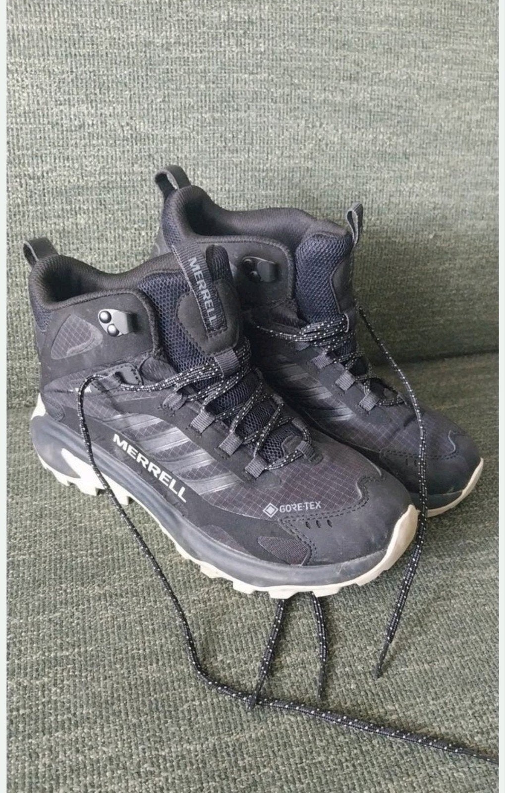 ZGAN Merrell Moab Speed berg-/wandelschoenen. Maat 39 en 40, Ophalen of Verzenden, Zo goed als nieuw, Schoenen